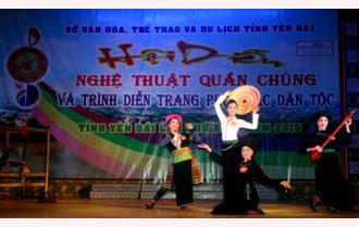 Hội diễn Nghệ thuật quần chúng và trình diễn trang phục các dân tộc tỉnh Yên Bái lần thứ XIII năm 2015